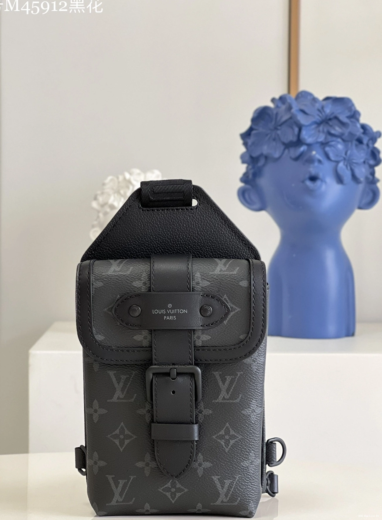 Aaa replica bags VUITTON LOUIS SAUMUR SLINGBAG 0807